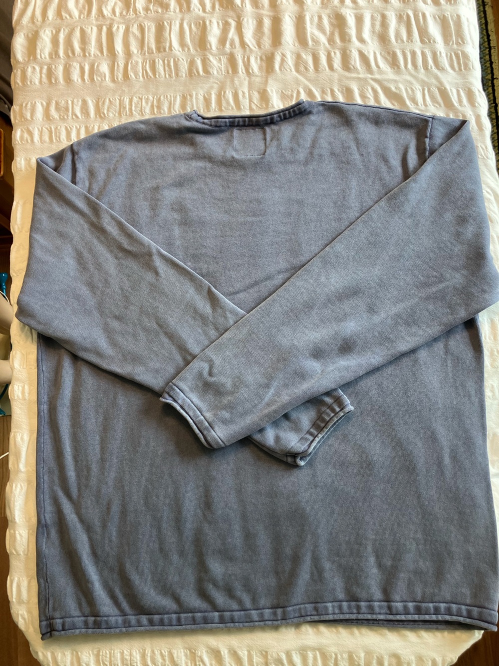 Bear Mountain State Park Blue Crewneck Sweatshirt - Casual Men's Pullover - Picture 7 of 7